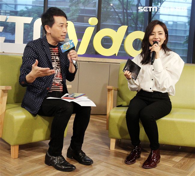 劉惜君安安大明星。（記者邱榮吉/攝影）