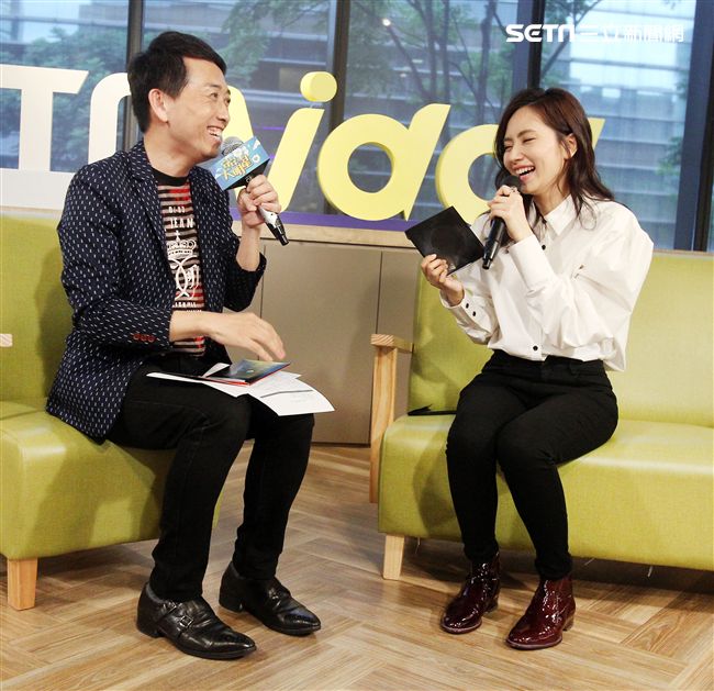 劉惜君安安大明星。（記者邱榮吉/攝影）