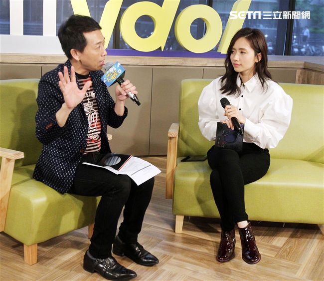 劉惜君安安大明星。（記者邱榮吉/攝影）