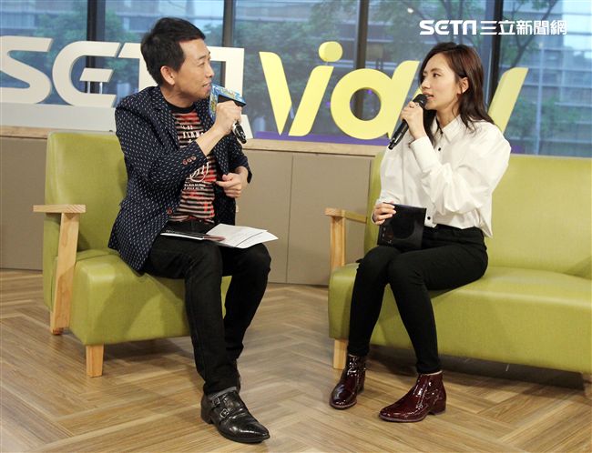 劉惜君安安大明星。（記者邱榮吉/攝影）