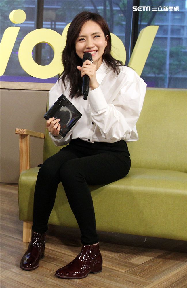 劉惜君安安大明星。（記者邱榮吉/攝影）