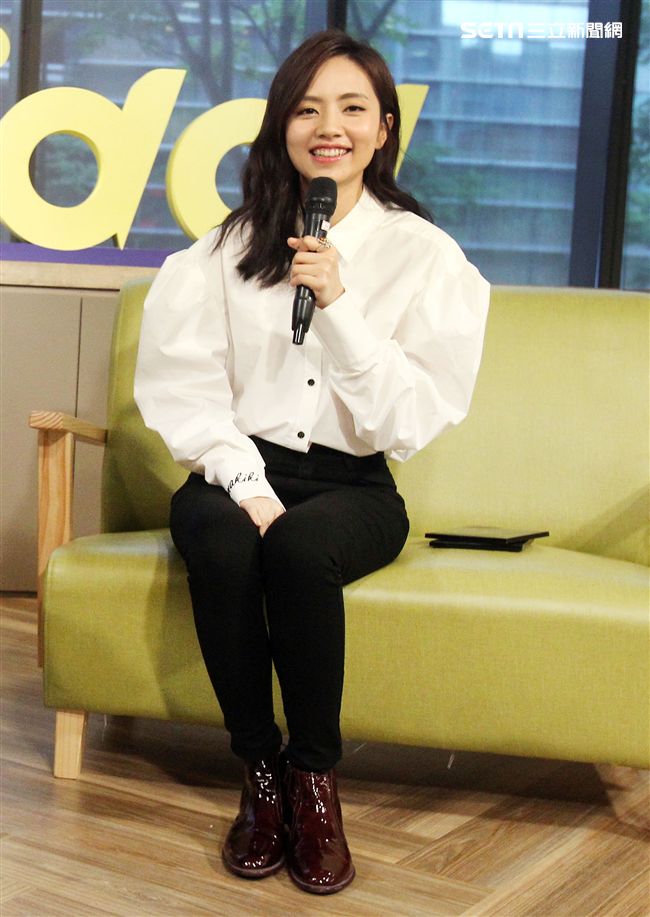 劉惜君安安大明星。（記者邱榮吉/攝影）