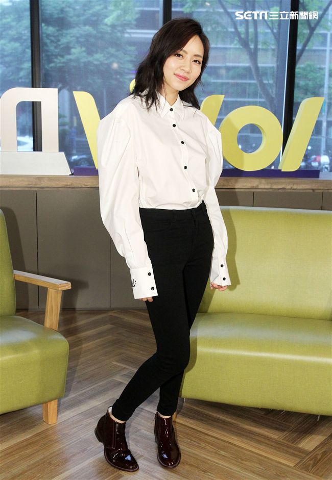 劉惜君安安大明星。（記者邱榮吉/攝影）