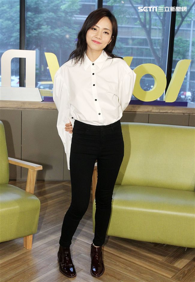 劉惜君安安大明星。（記者邱榮吉/攝影）