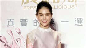 人妻昆凌分享產後如何補充蛋白質及保養。（記者邱榮吉/攝影）