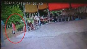 嘉義,夫妻,口角,砍人,大林鎮,監視器畫面,444（圖／翻攝畫面）
