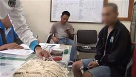 ▲性侵未遂的犯人（圖／翻攝自泰國網臉書） 
