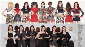 TWICE,創造101／翻攝自微博