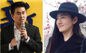 王炳忠和女友　林敬旻攝和翻攝畫面