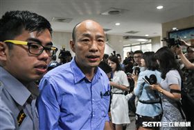 北農前總經理韓國瑜前往北檢應訊。 （圖／記者林敬旻攝）