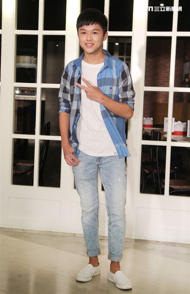 「金鐘新進演員」陳鼎中(仔仔)。（記者邱榮吉/攝影）