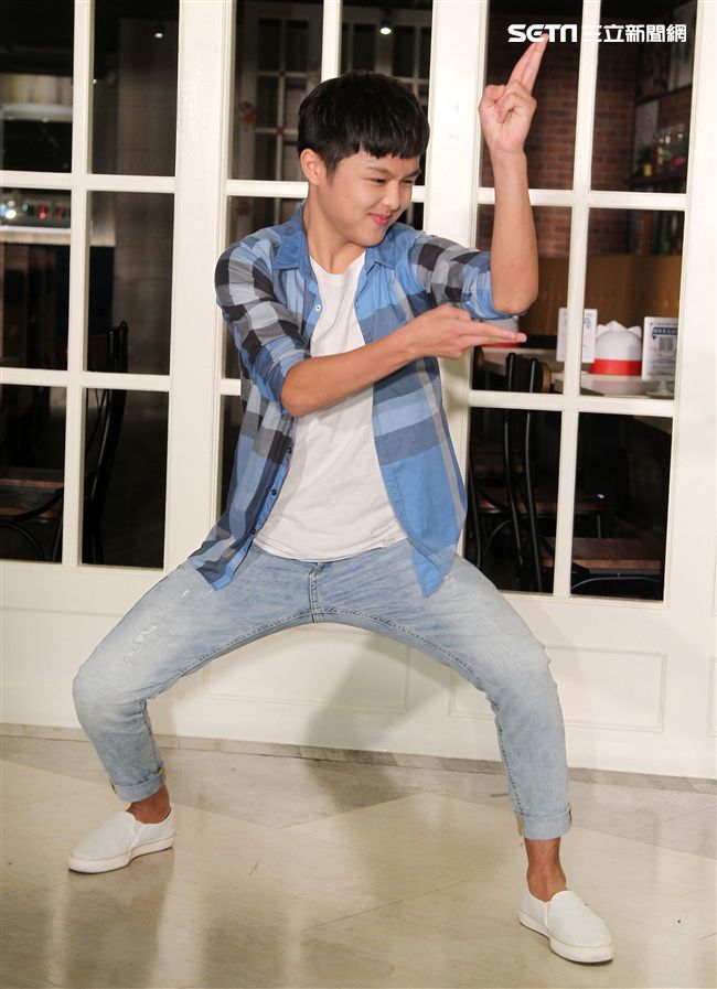 「金鐘新進演員」陳鼎中(仔仔)。（記者邱榮吉/攝影）