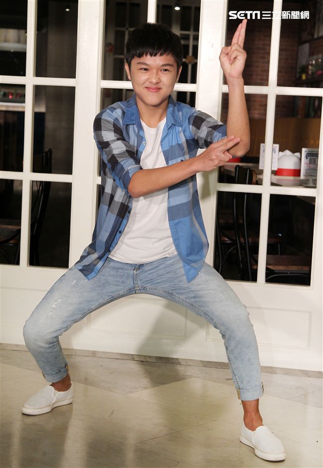 「金鐘新進演員」陳鼎中(仔仔)。（記者邱榮吉/攝影）