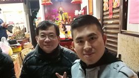 王進步、王炳忠、板橋玉旨代天堂（圖／翻攝自進步師 “幹” 新聞臉書）