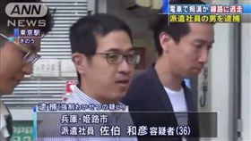 日本,變態,癡漢,強制猥褻,東京,電車,兵庫　圖／翻攝自NHK