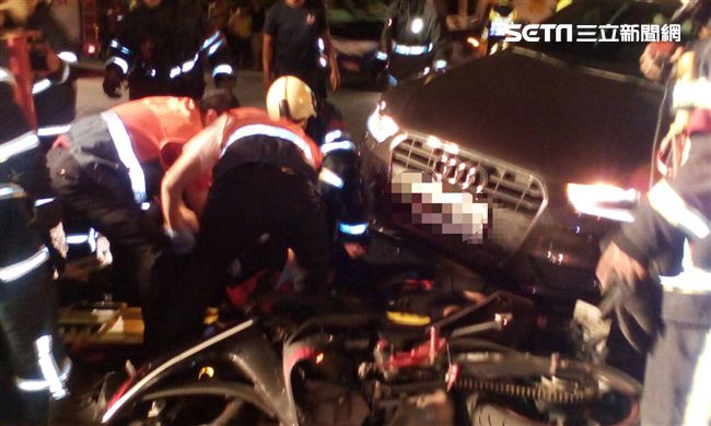 北市驚傳嚴重車禍　騎士遭壓車底慘死