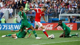 Denis Cheryshev,俄羅斯,世足（圖／路透社／達志影像）