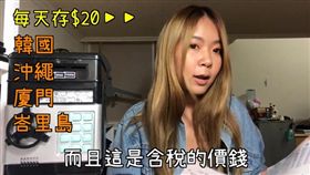  正妹,出國,旅遊,存錢,20元,菸錢,手搖飲（圖／翻攝自臉書粉專購物生理期）