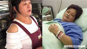 台中單親媽罹5癌賣麵養家、提供代用麵鄭大姊／記者張雅筑攝、鄭大姊提供