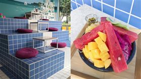 冰山,雪花冰,冰品店,水果冰,鮮果冰,水果,遊泳池（記者郭奕均攝影）