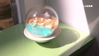 海洋傳說冰拚炫　黃豆粉沙灘、果凍海