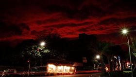 火燒雲／翻攝自臉書爆料公社