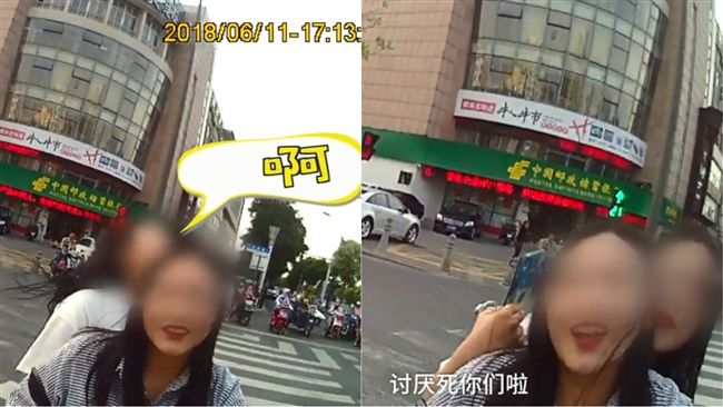 正妹闖燈遭攔截　竟對警這樣做引熱議