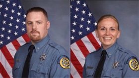 警察,火拼,槍戰,奪槍,法院,抵押,犯人,掙脫,中槍,殉職,Patrick Rohrer,Theresa King　圖／翻攝自推特　https://goo.gl/WWnKWj