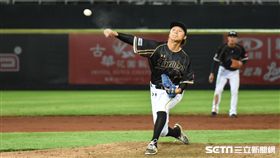 Lamigo桃猿陳禹勳。 圖／記者林敬旻攝