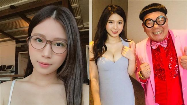 雞排妹挺巨乳和他合照　網：好羨慕！