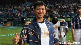 Lamigo桃猿廖健富。（圖／記者王怡翔攝）