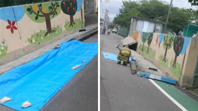 日強震女童遭牆壁壓住　內臟噴飛慘死