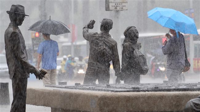 熱帶性低氣壓影響　10縣市大雨特報