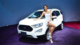 Ford EcoSport全面採用三汽缸引擎。（圖／鍾釗榛攝影）