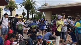 日本,大阪,地震,斷電,停駛,新幹線,電梯,環球影城
翻攝畫面