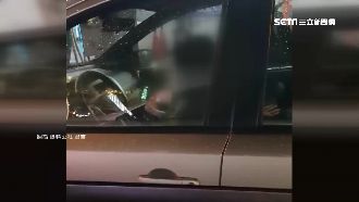 女子怠速停車格　駕駛暴怒敲窗趕人