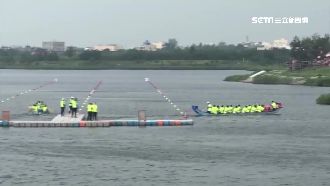 「要去哪？」龍舟90度右轉上岸超糗