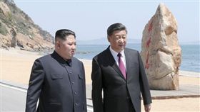 金正恩秘訪大連會習近平（圖／翻攝自新華社）