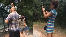 影／超惡劣！為了看老虎動　陸客竟拿石頭砸牠挑釁　圖／翻攝自看看新聞