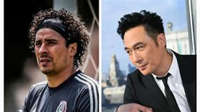 Guillermo Ochoa神似港香吳鎮宇。（圖／翻攝自Guillermo Ochoa IG、吳鎮宇微博）