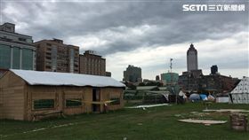 台北,華山,華山自治區,分屍,野居草堂(記者 呂品逸拍攝)