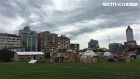 台北,華山,華山自治區,分屍,野居草堂(記者 呂品逸拍攝)