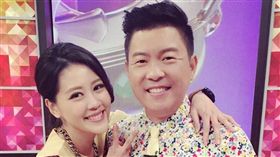 嚴立婷、曾國城。(翻攝/臉書)