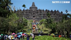 印尼日惹,佛教,婆羅浮屠。（圖／記者簡佑庭攝）