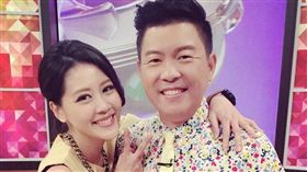 嚴立婷、曾國城。(翻攝/臉書)