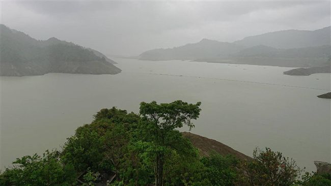 集水區雨勢轉大　台南水庫蓄水增