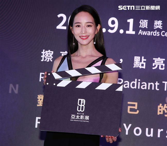 張鈞甯擔任2018亞太影展大使。（記者邱榮吉/攝影）