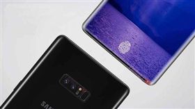 三星,Note9,屏下指紋技術,配置,高通845,Exynos9810,處理器,指紋辨識
圖／手機中國