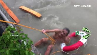 他為1百元跳愛河…遇湍急水流GG了