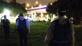 台北,華山,華山大草原,治安,分屍,警察,巡邏,華山藝文特區,草原自治區（圖／翻攝畫面）